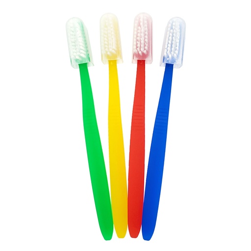 [TBMC-CAP250] Toothbrush with Cap, Multicolor, 250/cs