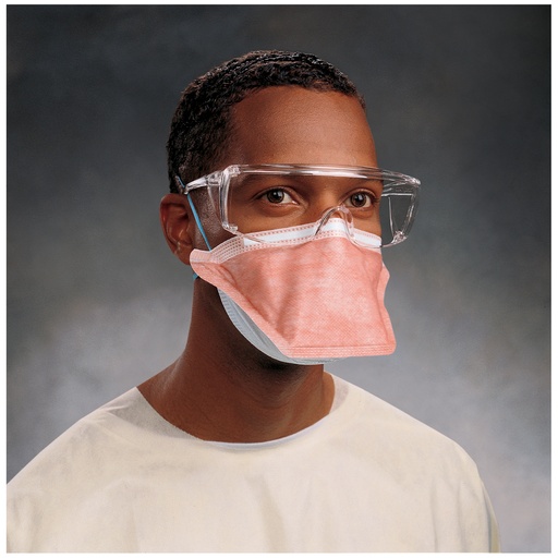 [46867] FLUIDSHIELD™ PFR95™ Particulate Filter Respirator Mask, Polyurethane Headband, Safety Seal Film, Small Size, Orange, 35/pkg, 6 pkg/cs