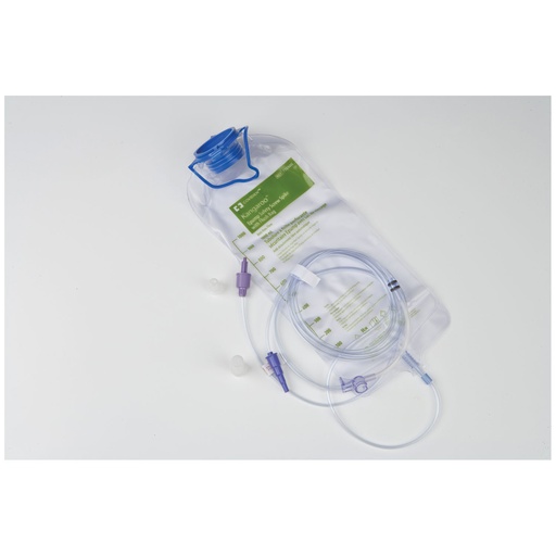 [775100] ePump Safety Screw Spike w/1000 mL Flush Bag, 30/cs
