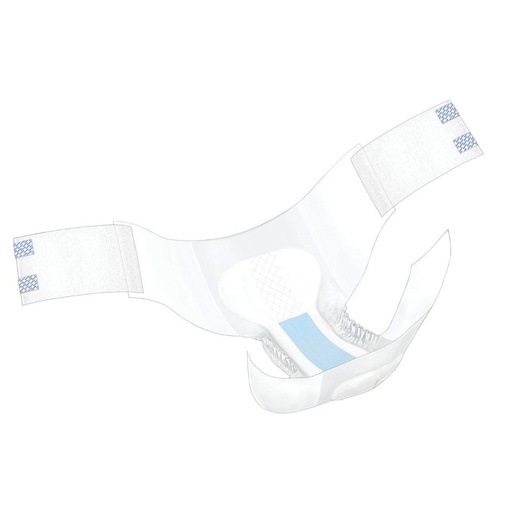 [67095] Adult Brief, Bariatric, Green, Cloth-Like Backsheet, Refastenable, Waist 74"-100", 8/bg, 4 bg/cs