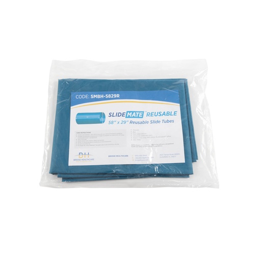 [SMBH-5829R] SlideMate, Reusable, Standard Size, Slide Tube, 58" x 29", Blue, Washable