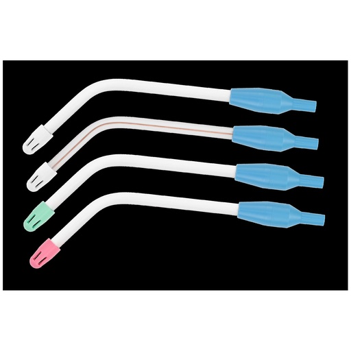 [M1005WHPK] Safe-Flo™ Plus Saliva Ejector, White/Pink, Bubblegum Scent. 100/bag.