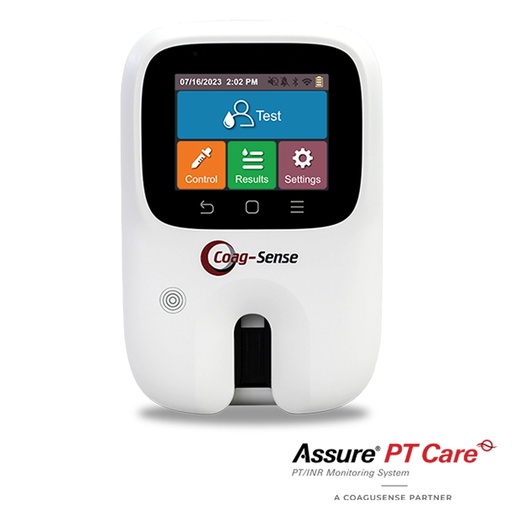 [350222] Monitoring System Contents: Assure® PT Care Meter; User Manual; Quick Reference Guide; Testing Tips Guide & Stylus Pen