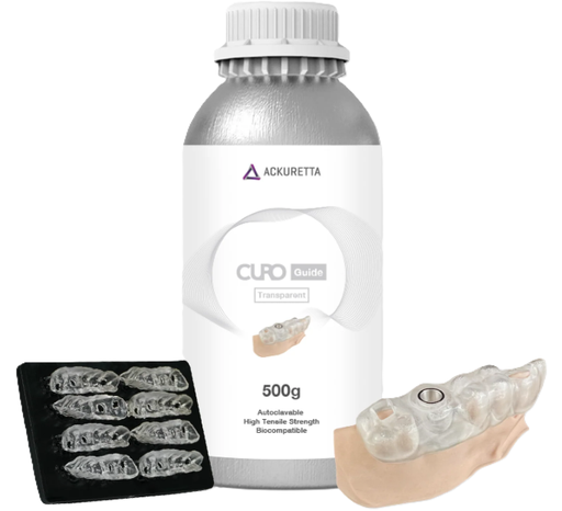 [KT220570101] Ackuretta CURO Resin, Guide Transparent, 500g