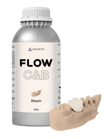 [RS110010256] Ackuretta FLOW Resin, C&B Bleach, 500g