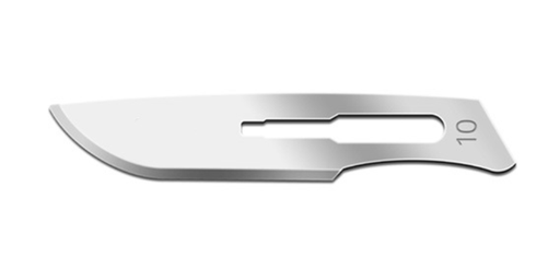 [0010] Blade, Carbon Steel, Size 10, Sterile, 100/bx
