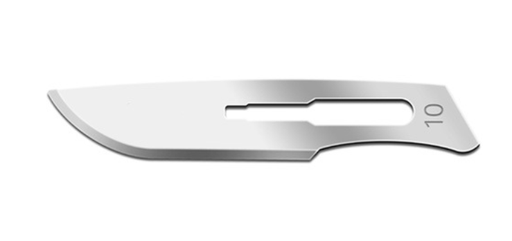 [0110] Blade, Stainless Steel, Size 10, Sterile, 100/bx