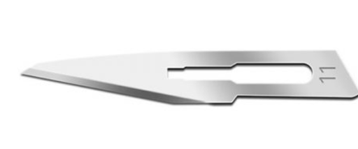 [0111] Blade, Stainless Steel, Size 11, Sterile, 100/bx
