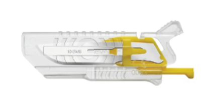 [01SM10K] KLEEN BMS Safety Cartridge, Swann Morton, Size 10, Sterile, 50/bx