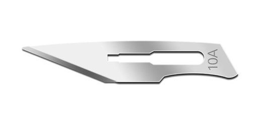 [00SM10A] Blade, Swann Morton, Carbon Steel, Size 10a, Sterile, 100/bx