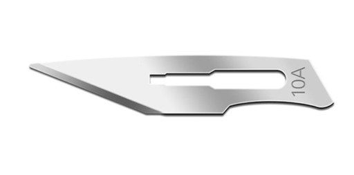 [01SM10A] Blade, Swann Morton, Stainless Steel, Size 10a, Sterile, 100/bx