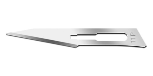 [00SM11P] Blade, Swann Morton, Carbon Steel, Size 11p, Sterile, 100/bx