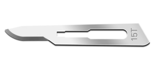 [00SM15T] Blade, Swann Morton, Carbon Steel, Size 15t, Sterile, 100/bx
