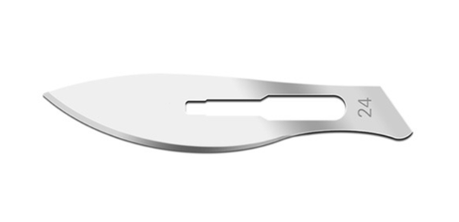 [00SM24] Blade, Swann Morton, Carbon Steel, Size 24, Sterile, 100/bx