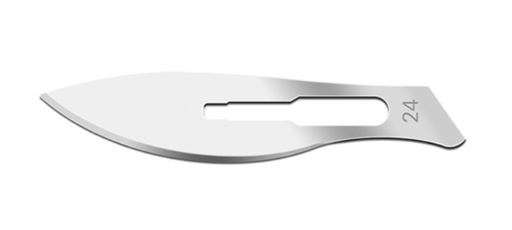 [02SMV24] Blade, Swann Morton, Carbon Steel, Size 24, Non-Sterile, 5/pk, 20 pk/bx