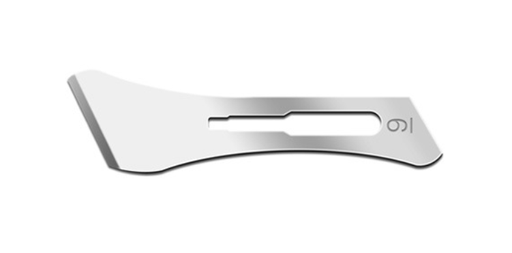 [00SM9] Blade, Swann Morton, Carbon Steel, Size 9, Sterile, 100/bx