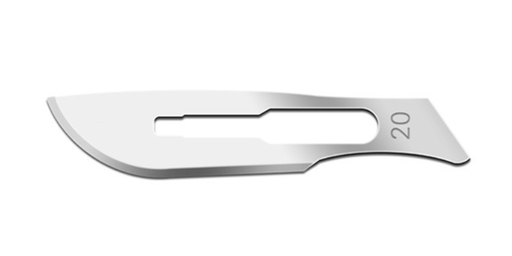 [0120] Blade, Stainless Steel, Size 20, Sterile, 100/bx