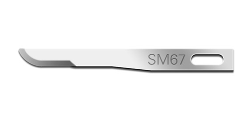 [01SM67] Mini Surgical Blade, Swann Morton, Size 67, Sterile, 25/bx
