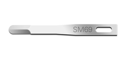 [01SM69] Mini Surgical Blade, Swann Morton, Size 69, Sterile, 25/bx
