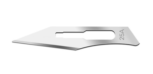 [0225A] Blade, Carbon Steel, Size 25a, Non-Sterile, 100/bx