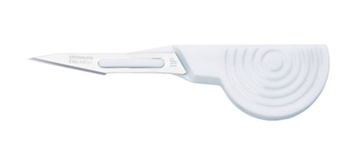 [1111] Mini Scalpel, Stainless Steel, Size 11, Disposable, Non-Sterile, 100/bx