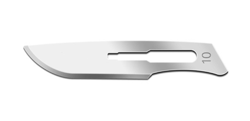 [92010] Blade, Carbon Steel, Size 10, Sterile, 100/bx