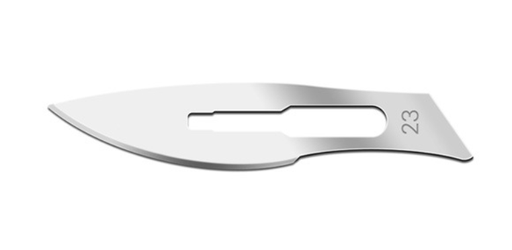 [92023] Blade, Carbon Steel, Size 23, Sterile, 100/bx