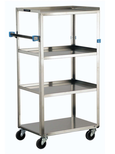 [333] Lakeside 333 Linen Utility Cart, 4 Shelf