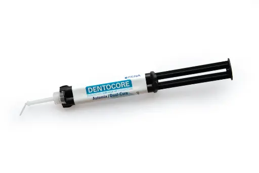[DCB-50] DentoCore White shade, 1 x 50gm Cartridge, 25 Mixing Tips, 25 Intraoral Tips