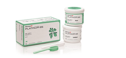 [C400725] Platinum 85 A-Silicone Laboratory Putty Standard Pack Includes: 1 x 1kb Tub Base, 1 x 1kb Tub Catalyst, 2x Spoons