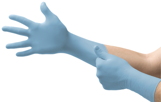 [N872] Microflex Integra EC N87 Extended Cuff Gloves, Med, 50/bx, 10 bx/cs