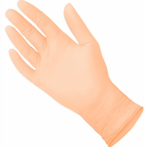 [MG5071] SonicBurst Nitrile Exam Gloves, Diamond Textured, Sm, Orange, 100/bx, 10bx/cs