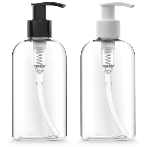 [46] Pump Dispenser, Clear, 8oz Capacity