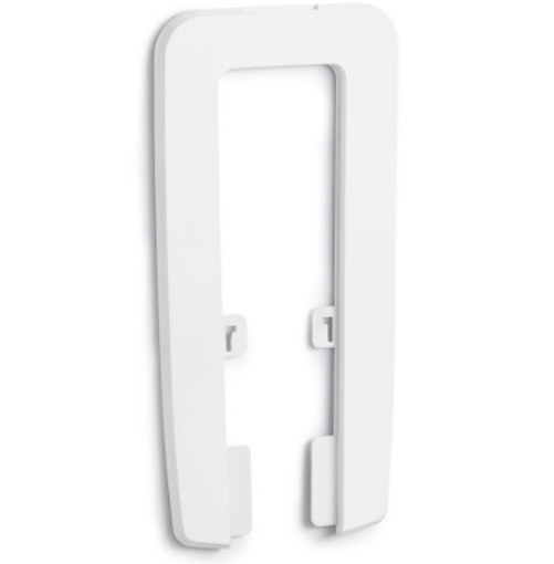 [8340-WHT-15] TRUE FIT Wall Plate for ES10, White, 15/cs
