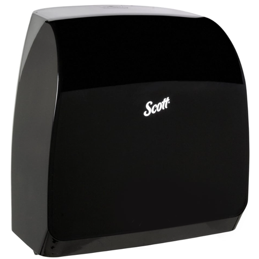 [47092] Scott Pro Slimroll Manual Towel Dispenser, Black