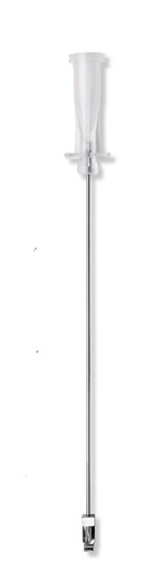[613445] Safety Intro Needle, 21G x 2.75", A Bevel Echo, Sterile, Clear, 25/cs 