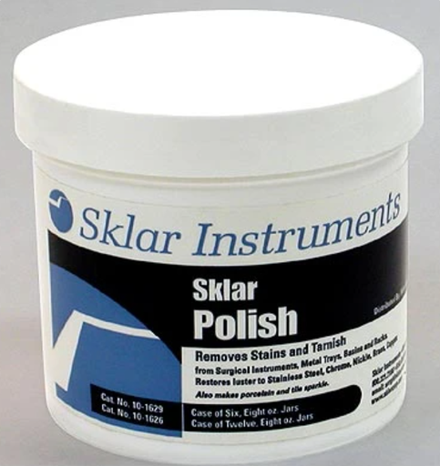 [10-1629] Sklar Instrument Polish, 8oz Jar, 6/cs
