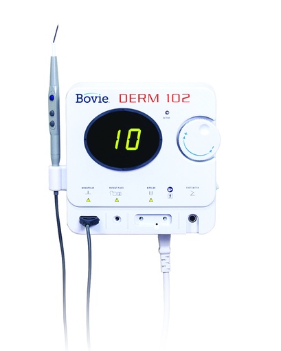 [DERM 102] 10W High Frequency Desiccator, No Additional Accessories Required, 18 Disposable Dermal Tips Included, Dual Voltage