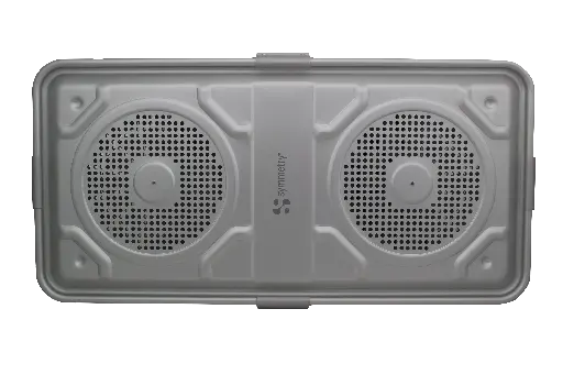 [50-8944] Lid, Quadlock, Filter, Full Length, Grey
