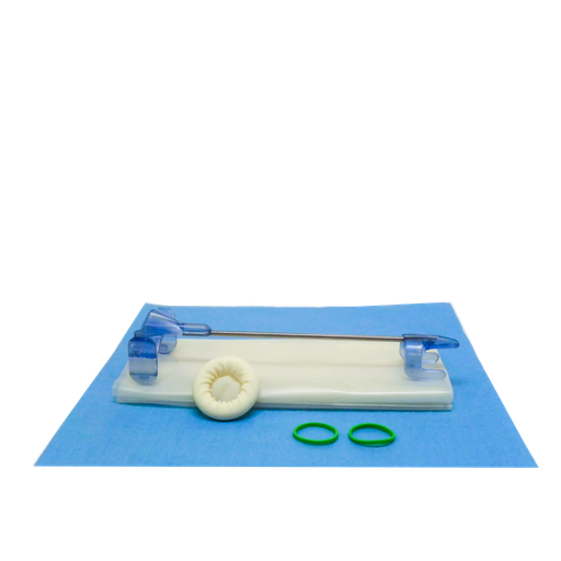 [1-535-5014] Endocavity Needle Guide, 5"-2" x 24" PU Cover, 2.0cm x 20cm Latex Cover, Bands, Sterile, Compatible with GE Healthcare BE9C, BE9CS, 24/bx