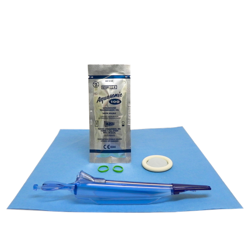 [1-535-5056] Endocavity Needle Guide, 3.5cm x 20cm Latex Cover, Sterile Gel, Bands, Sterile, Compatible with GE Healthcare E8C, E721, E8C-RS, E72, IC5-9-D, IC5-9H, IC9B-RS, MTZ, MZ; ECM E610P; SAMSUN VR5-9, 24/bx