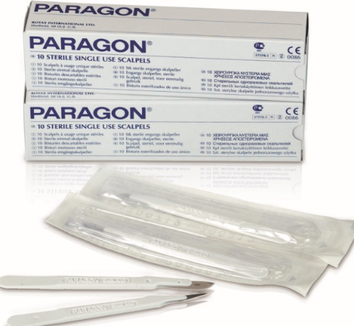 [90000-11] Scalpel, Disposable, Sterile, Num 11, 1/pch, 10pch/cs