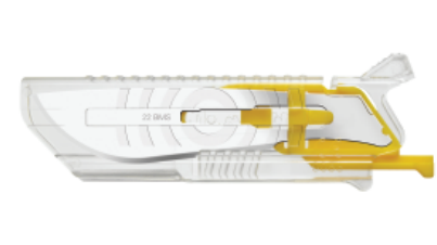 [03SM22K] KLEEN BMS Safety Cartridge, Swann Morton, Size 22, Non-Sterile, 500/bx
