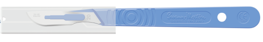 [SM2336] Scalpel, Swann Morton, Size 20, Blue Handle, Disposable, Non-Sterile, Bulk, 1000/bx