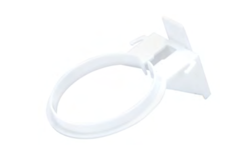 [65652-565] Medi-Vac Suction Canister Ring Bracket, Close to Wall, 3000cc, Reusable, Latex-Free, Non-Sterile, 1/cs