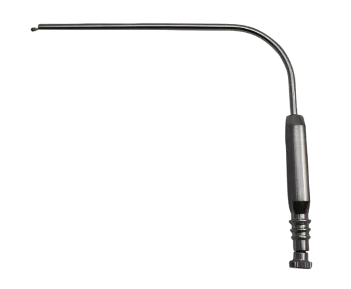 [70-1080] Suction Tube, Frazier, Angled, 9 FR, 4-1/2"