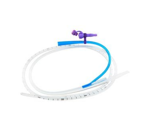 [8888268086E] Salem Sump PVC Tubes w/ENFit Connection, 8FR, 24" Length, 10/cs
