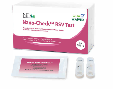[MD8152] Nano-Check RSV Test, One Step, Rapid, 25 tests/kt