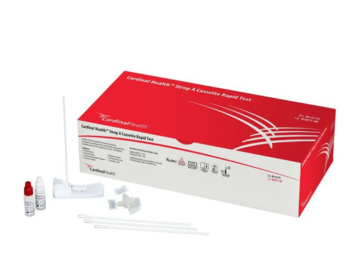 [B1077-30] Dipstick Strep A Rapid Test, 50 test/kit, 1 kit/bx, 12 bx/cs