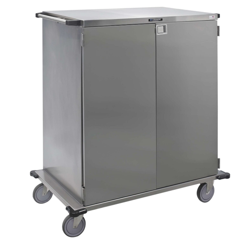 [6937] Lakeside 6937 Closed Case Cart, 2 Door, 36" Wire Shelves